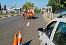Dungi proaspete pe asfalt. Vedeți unde s-a lucrat (Galerie foto)