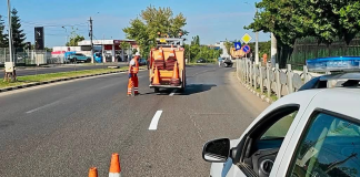 Dungi proaspete pe asfalt. Vedeți unde s-a lucrat (Galerie foto)