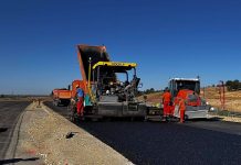 Lucrările din afara tunelurilor de pe șantierul sectorului A1 Margina-Holdea au intrat într-o nouă etapă