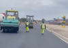 Imagini cu lucrările de lărgire la patru benzi a Centurii București între DN2 și A2 (Video)