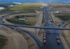 Video: se lucrează intens la conexiunile dintre Autostrada A7 și Varianta Ocolitoare Bacău