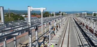Inspecție pe șantier. Directorul CFR SA a verificat stadiul lucrărilor pe cele patru loturi ale proiectului „Electrificarea și reabilitarea liniei de cale ferată Cluj-Napoca – Oradea – Episcopia Bihor