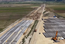Autostrada A8 Târgu Mureș-Târgu Neamț: 10% execuție după prima lună cu lucrări pe lotul 1D Joseni-Ditrău (Video)