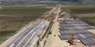 Autostrada A8 Târgu Mureș-Târgu Neamț: 10% execuție după prima lună cu lucrări pe lotul 1D Joseni-Ditrău (Video)
