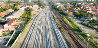 Reabilitarea căii ferate Brașov-Sighișoara: proiectul a ajuns la 61%