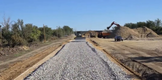Lucrările de modernizare a căii ferate București Progresu – Jilava – Giurgiu Nord – Giurgiu Nord Frontieră au ajuns la 15%
