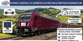 Prima locomotivă Alstom Traxx intră în serviciul comercial la CFR Călători