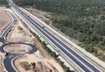 Drumul de legătură dintre Cernica și Autostrada A2 a ajuns la 60%