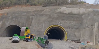 Stadiul lucrărilor la tunelurile Balota și Robești de pe Autostrada A1 Sibiu-Pitești