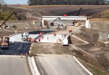 500 de muncitori și 300 de utilaje pe lotul 2 al Autostrăzii Bacău – Pașcani