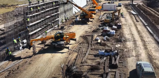 Autostrada Târgu Mureș-Târgu Neamț: lucrările pentru construirea lotului 1D Joseni-Ditrău au avansat