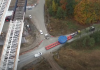 Cârtița de forare a ajuns pe șantierul Autostrăzii Sibiu-Pitești. Utilajul va lucra pe Secțiunea 3 Cornetu – Tigveni