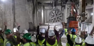 Imagini spectaculoase de la lucrările de excavare pentru magistrala de metrou M6 (Video)