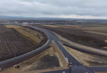 Video: Imagini aeriene de pe șantierul autostrăzii A7 Bacău – Pașcani. Stadiul de execuție a depășit 70%