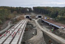 DRDP Timișoara: avans considerabil la structurile de pe șantierul autostrăzii A1, sectorul Margina-Holdea