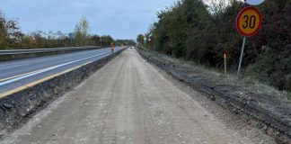 Lucrări de consolidare pe Varianta de Ocolire Caransebeș