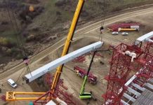Autostrada Sibiu – Făgăraș: a început montarea ultimului segment metalic la podul în arc de pe Tronsonul 3 (Video)