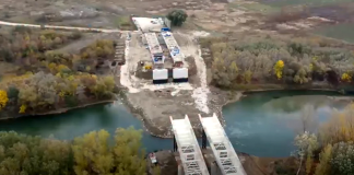 Stadiul lucărilor la podul peste Prut a ajuns la 65%
