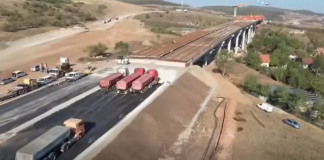 Autostrada Transilvania A3: lucrările la viaductele de pe secțiunile Nădășelu – Mihăiești și Mihăiești – Zimbor au ajuns la un stadiu fizic de 86%